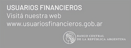 USUARIOS FINANCIEROS / WWW.USUARIOSFINANCIEROS.GOB.AR / BCRA